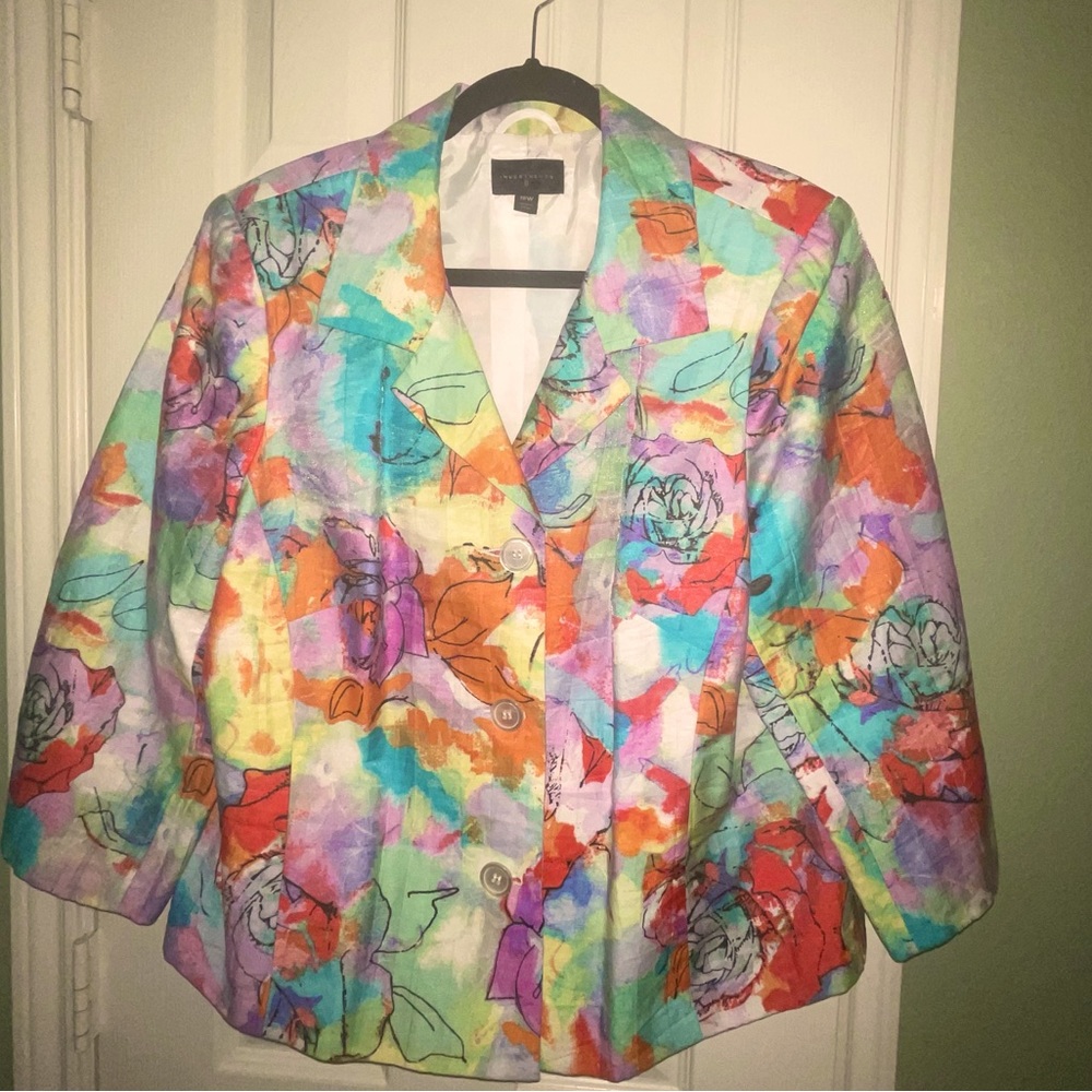 Multi-colored Spring blazer